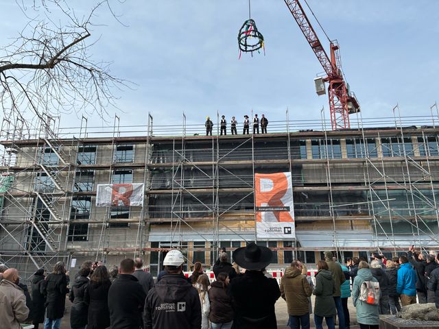 Richtfest an der Wilhelm-Keil-Gemeinschaftsschule