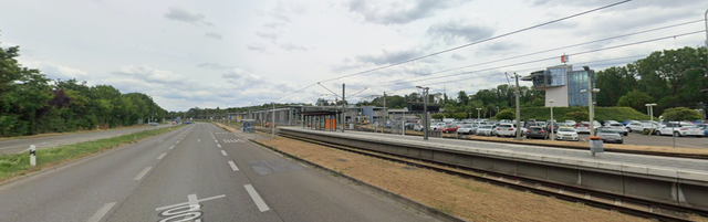 Wahlstand Haltestelle Hornbach