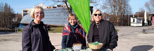 Es grünt auf dem Wochenmarkt