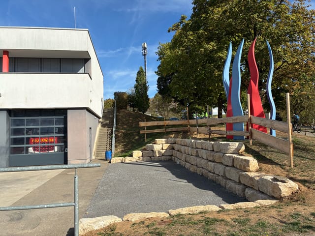 Erweiterung des Feuerwehhauses