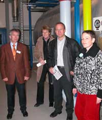 Blockheizkraftwerk Pattonville in Betrieb