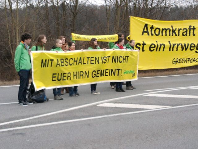 Demo in Neckarwestheim