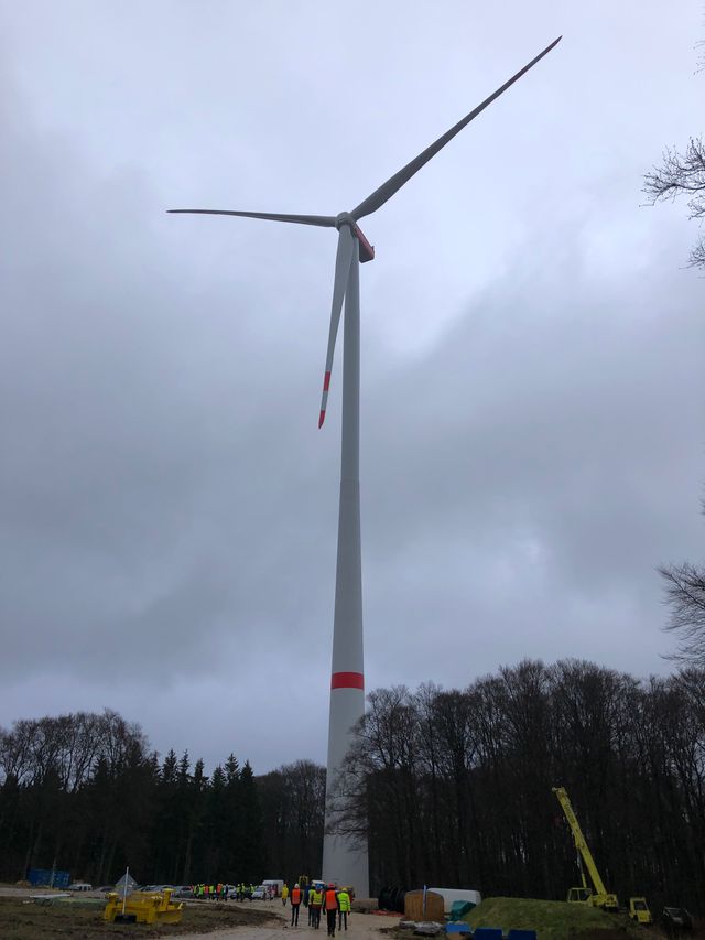 Windpark Keltenschanze-Weilerhöhe bei Hohenstadt