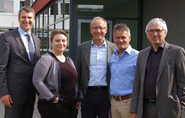 Landtagsabgeordneter Jürgen Walter besucht Wilhelm-Keil-Gemeinschaftsschule
