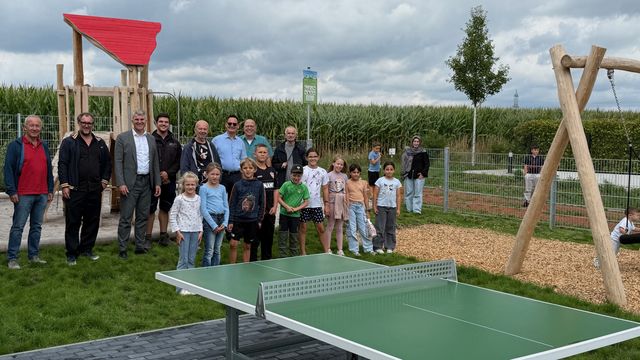 Der neueste Spielplatz ist in Hochberg