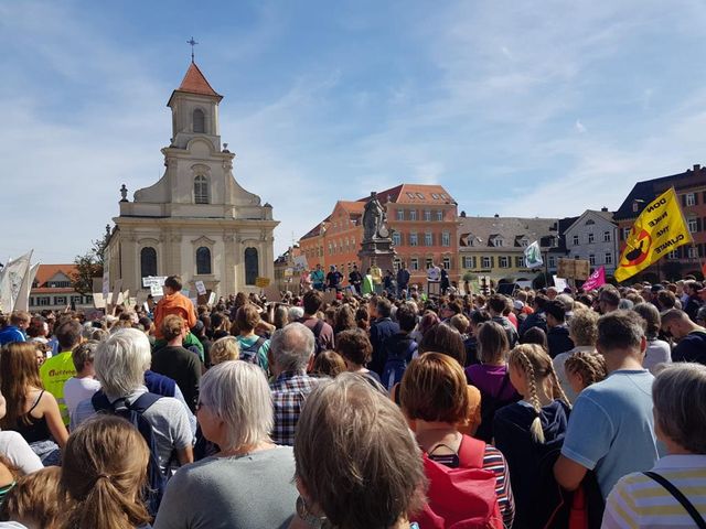 5000 Menschen demonstrieren in Ludwigsburg für ein besseres Klima
