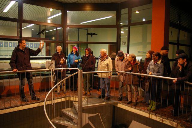 Klares Wasser beim Klärwerk Mühlhausen