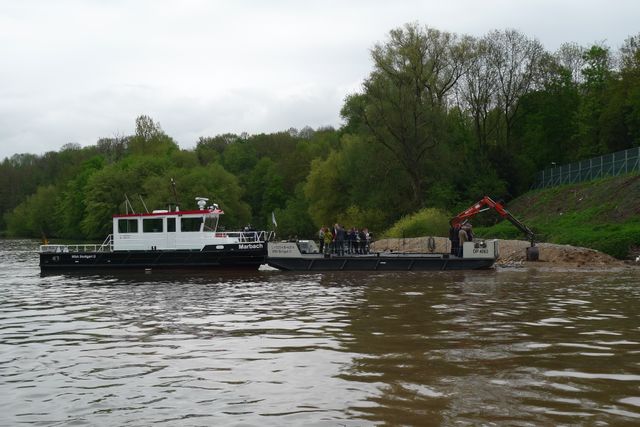 Baggerbiss statt Spatenstich