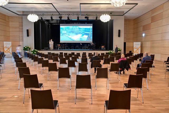 Eröffnung der Stadthalle