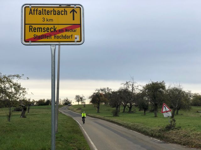 Ausbau der Kreisstraße zwischen Hochdorf und Affalterbach