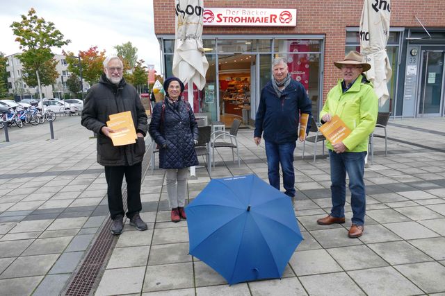 Interfraktioneller Infostand in Pattonville