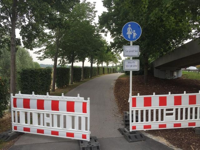 Radfahrverbot in der Neuen Mitte teilweise aufgehoben