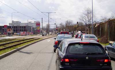 Staus nach außen bringen!