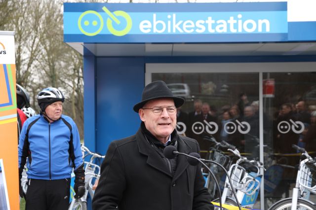 E-Bike-Station an U 14-Endhaltestelle eröffnet