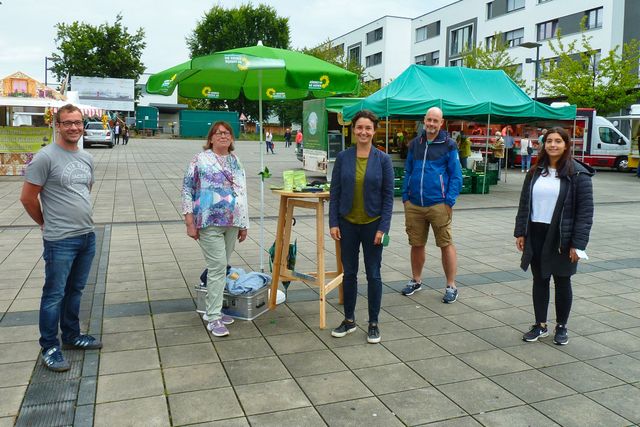 Infostände in Pattonville, Neckarrems und Hochberg