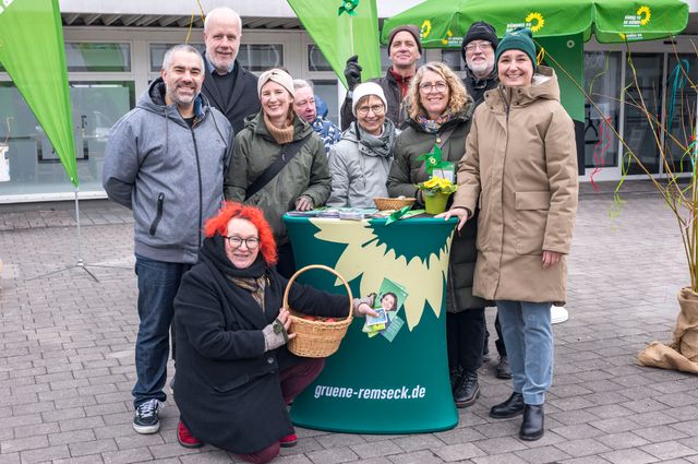 Infostand in Hochberg