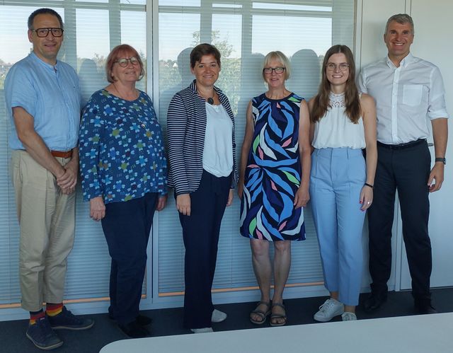 Grüne Landtagsabgeordnete und Oberbürgermeister tauschen sich aus