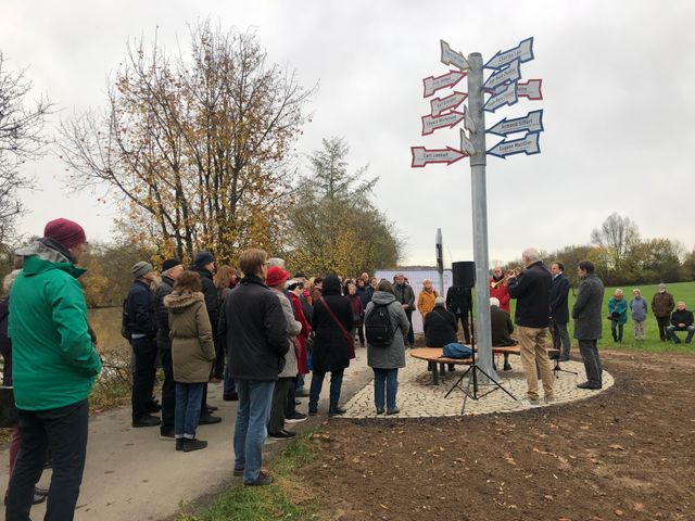 MahnDenkMal im Schießtal eingeweiht