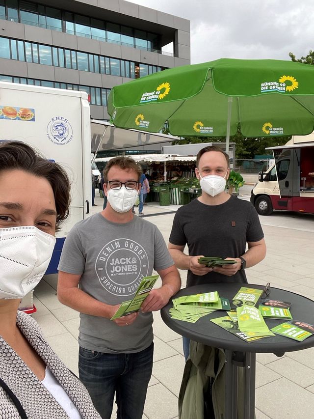 Grüne vor Ort