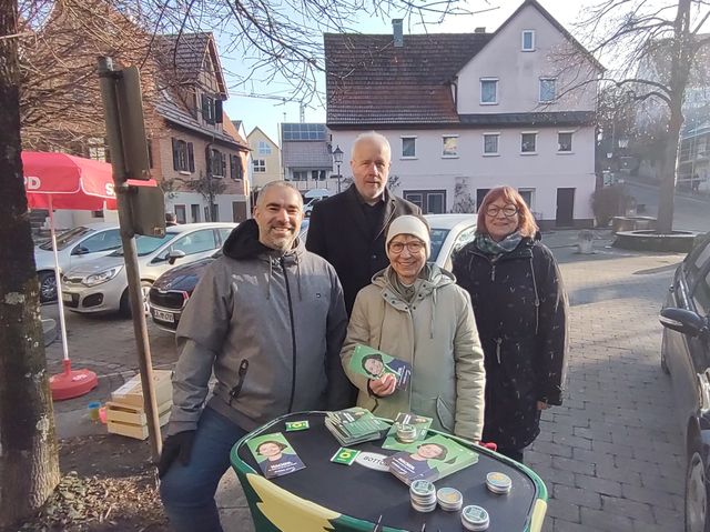 Infostand in Hochdorf