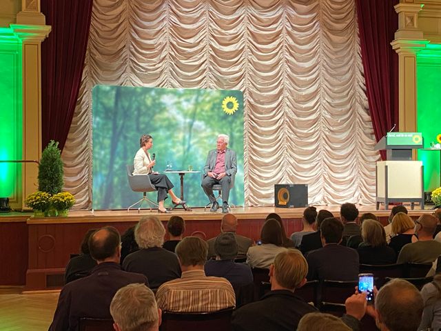 Winfried Kretschmann zu Gast bei Sandra Detzer