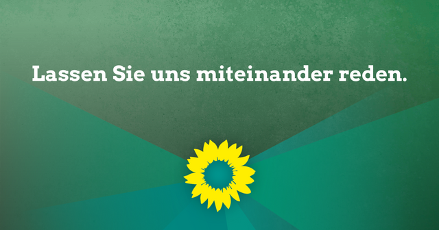 Lassen Sie uns miteinander reden.