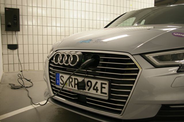 Vorbereitung von Ladestationen im Neubau des Rathauses in Remseck