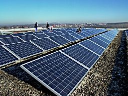 Ermittlung des Photovoltaik-Potenzials auf städtischen Gebäuden